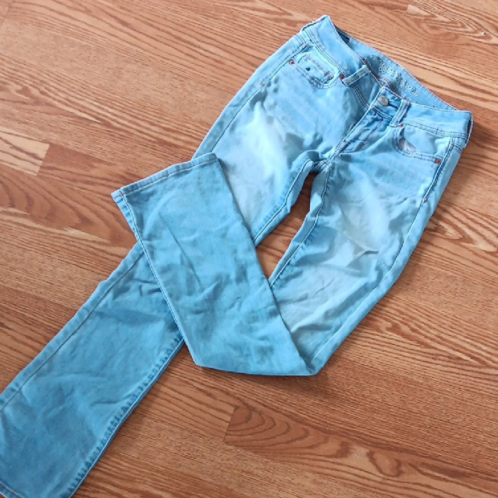 Light Blue Women's Jeans American Eagle